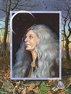 What is the role of a crone witch in a coven